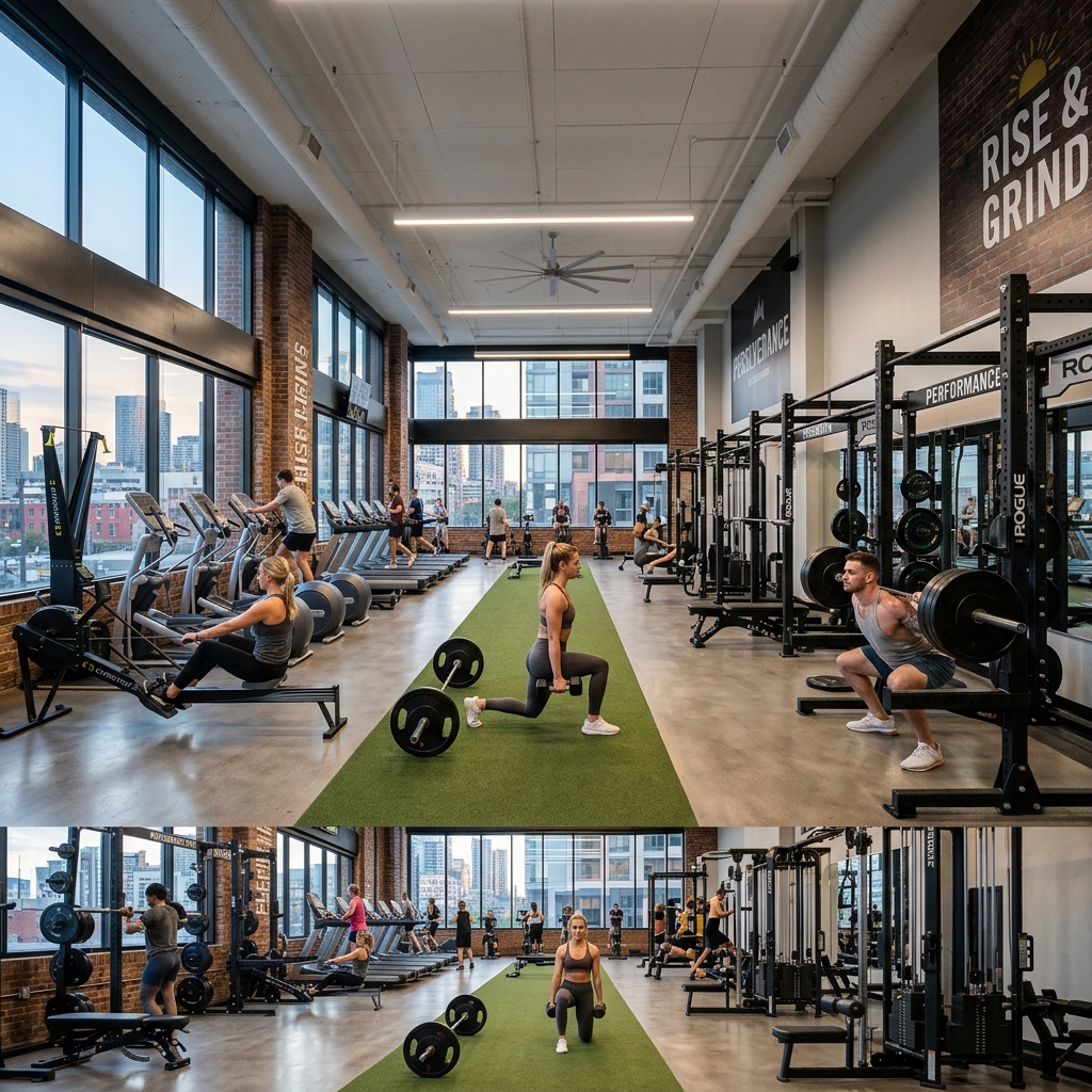 Porpa Muscle World Gym Training Floor