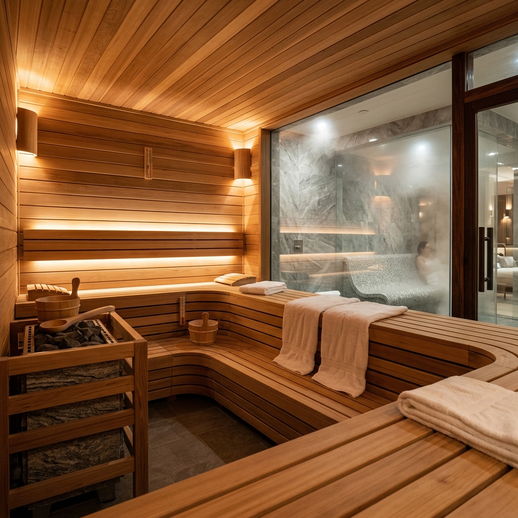 Sauna & Steam Spa Facility